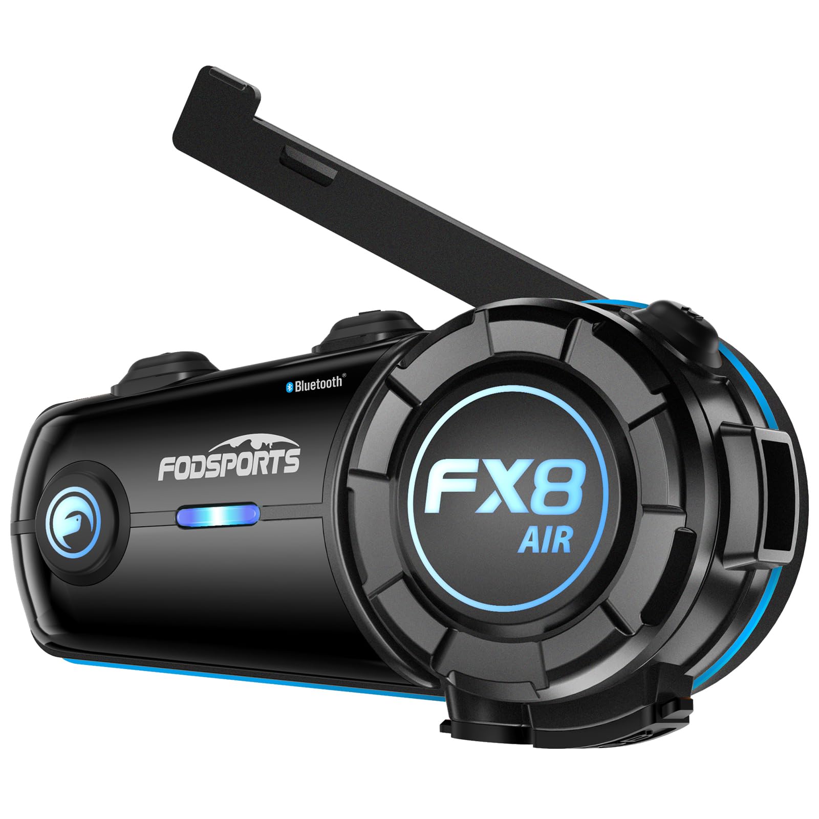 

FODSPORTS FX8 AIR Motorcycle Supports Simultaneous Sound FM Connects to Other Bluetooth Music 25 Hours of Continuous Triple Noise AUX Connection for