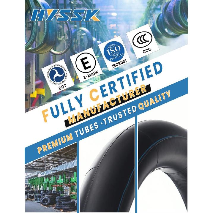 Premium Hyssk 2.75/3.00-12" Motorcycle Inner Tube For 80/100-12 SSR Dirt Pit Bike Rear Tire