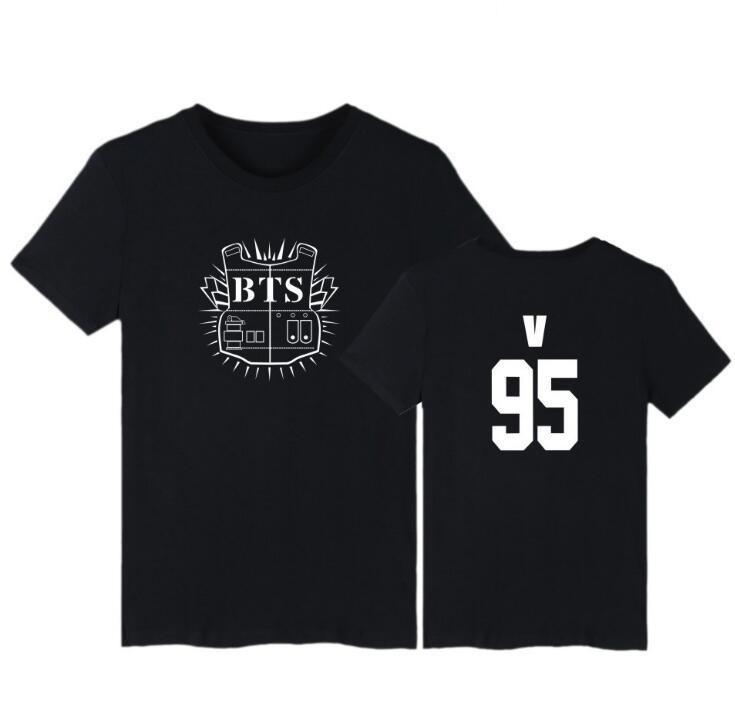 Bts Kpop Tshirt Bangtan Boys Tshirt Suga Tops Tee Unisex Jung Kook Jhope Jin V