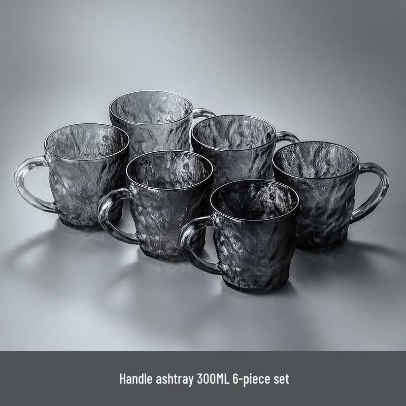 Handon Heat-Resistant Borosilicate Glass Cup Set 300ml