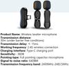 Wireless Lavalier Microphone For Live Streaming/Youtube/Facebook Live Plug And Play Portable Wireless Noise Canceling Microphone