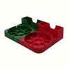 1pc Silicone Cup Drying Rack for Couples, Double Cup Design, with Independent Drainage Area, Suitable for All Cup Sizes Up To 10.01 Cm