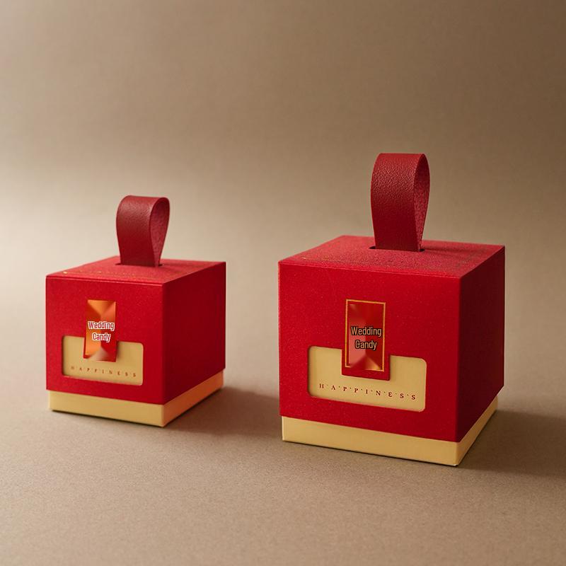 2025 New Chinese Wedding Candy Gift Box - Elegant Packaging for Sweets