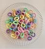 100-piece Children's Thumb Hair Ties, High Elasticity And  Hair Rope