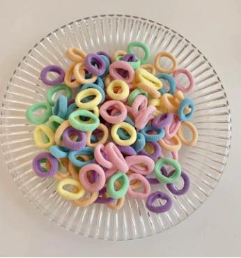 100-piece Children s Thumb Hair Ties, High Elasticity And  Hair Rope One Size