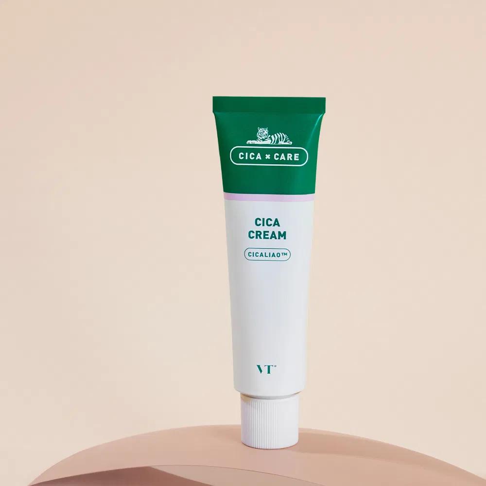 VT Cosmetics Cica Creme 50ml Centella Panthenol Ceramid Hyaluronsäure Beruhigende Feuchtigkeitsspendende Gel Gesichtscreme