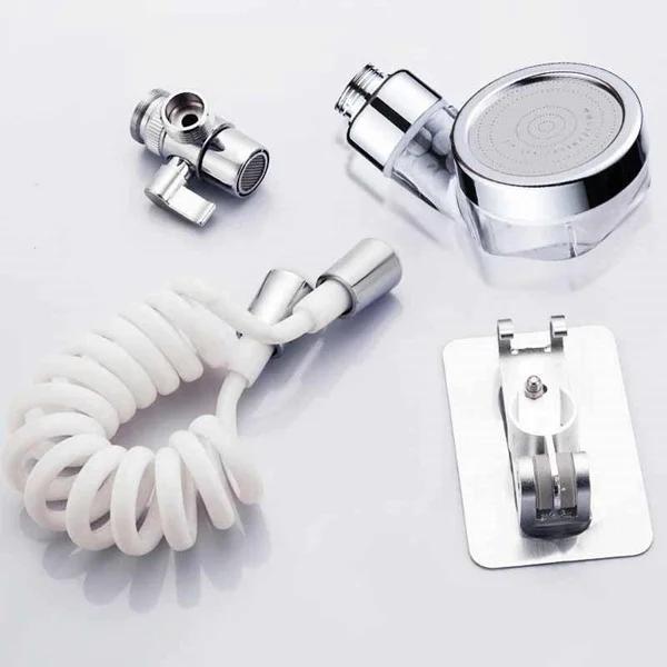

Bathroom Shower Head Set Water Saving High Pressurized Hand Hold Shower Head