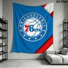 Philadelphia 76Ers Basketball Team Logo Bedding 1 Duvet Cover 2 Pillowcase Without Core Duvet Cover And Pillowcase Christmas Birthday Gift