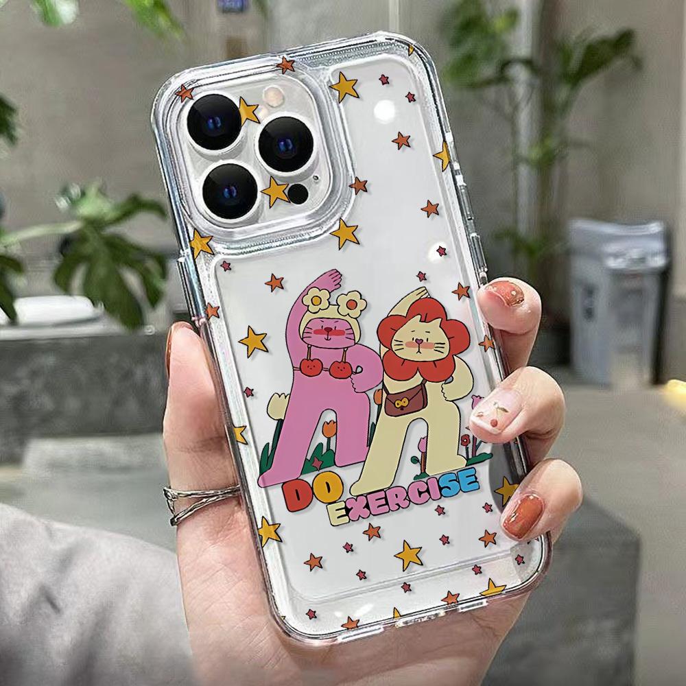 Drop-Proof Phone Case for iPhone 11 12 13 14 15 16 iPhone 14 15 16 Pro Max Samsung A16 A35 A36 A54 A55 S25 Xiaomi 11T Space Shell