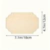 Wooden Blank Hanging Sign, Create DIY Handmade Painting Craft, Writing and Home, Room Decoration, Suitable for Various Occasions