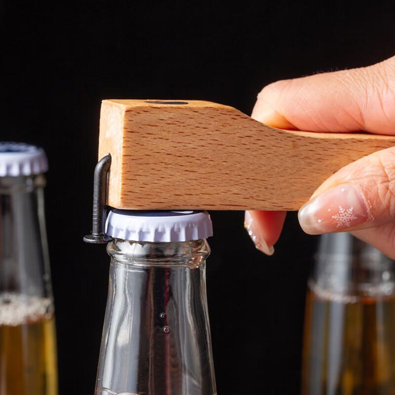 Zhi Shi Beechwood Beer Bottle Opener