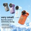 199 Adjustable Gears Mini Fan LED Display Small Electric Fan Handheld Turbo Fan  Travel