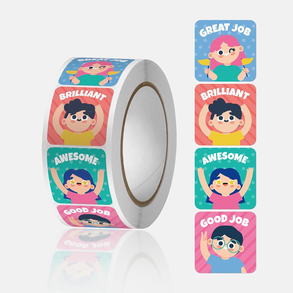 100-500Pcs Top-Grade Cartoon High-Standard Boys Superior-Grade Girls Superior-Grade Sticker Superior-Grade For Youngsters Top-Grade School