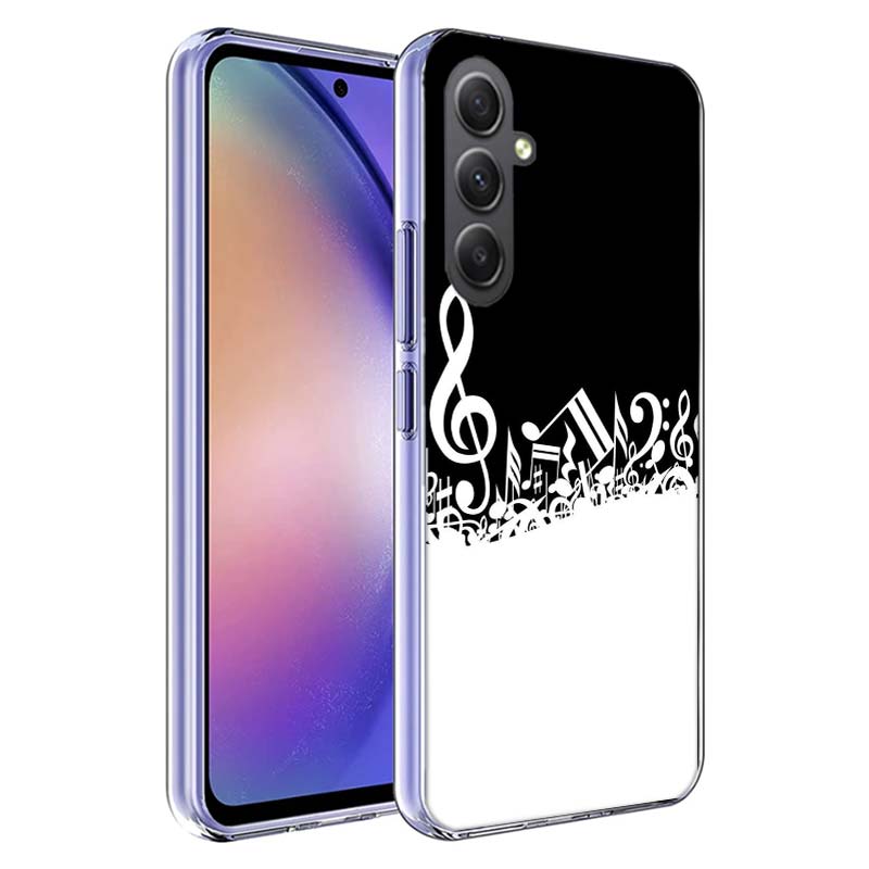 Klaviertasten Musikalische Handyhülle Für Samsung A70 A50S A40 A30 A20E A16 A26 A36 A56 A17 Galaxy Note 20 10 9 8 A71 A51 A41 A31 A21S A