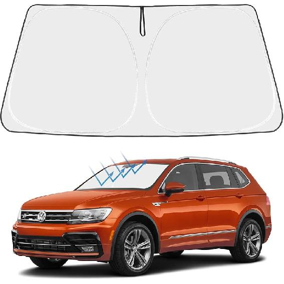Proadsy 2025 Upgrade Front Windshield Sun Shade Foldable RAV4 Sunshade Protector Fit -2025 RAV-4 SUV Crossover, TRD Off-Road, LE XLE Premium Limited
