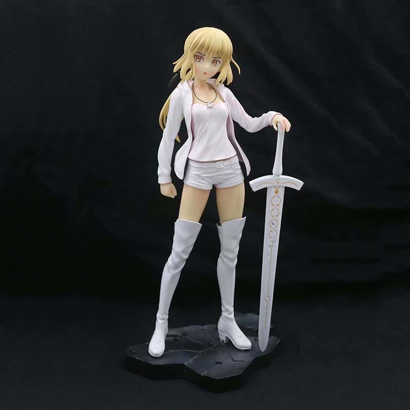 

Красная Судьба Гранд Белая Сейбер Альтрия Пендрагон Альтер Повседневная Экшн-фигурка Игрушки Дети белый