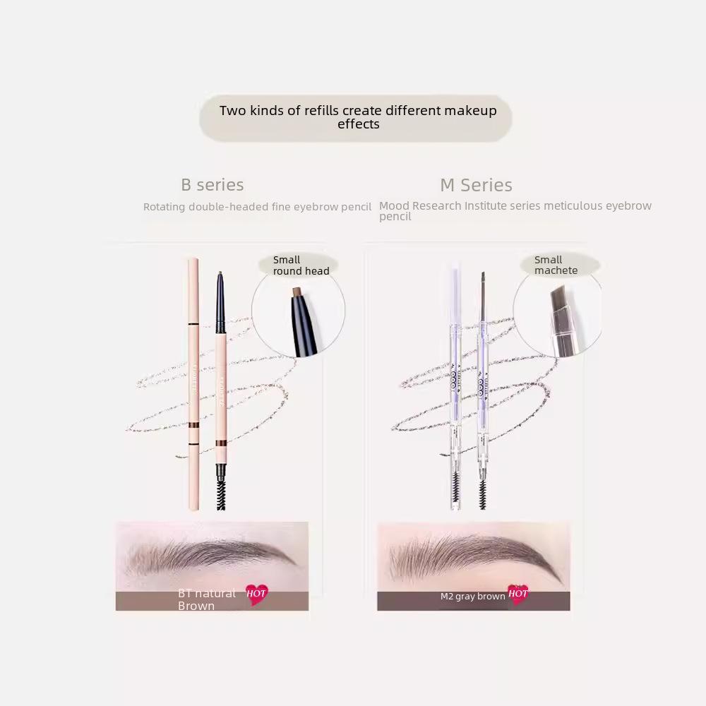 FLORTTE Double-ended Ultra-fine Eyebrow Pencil Powder