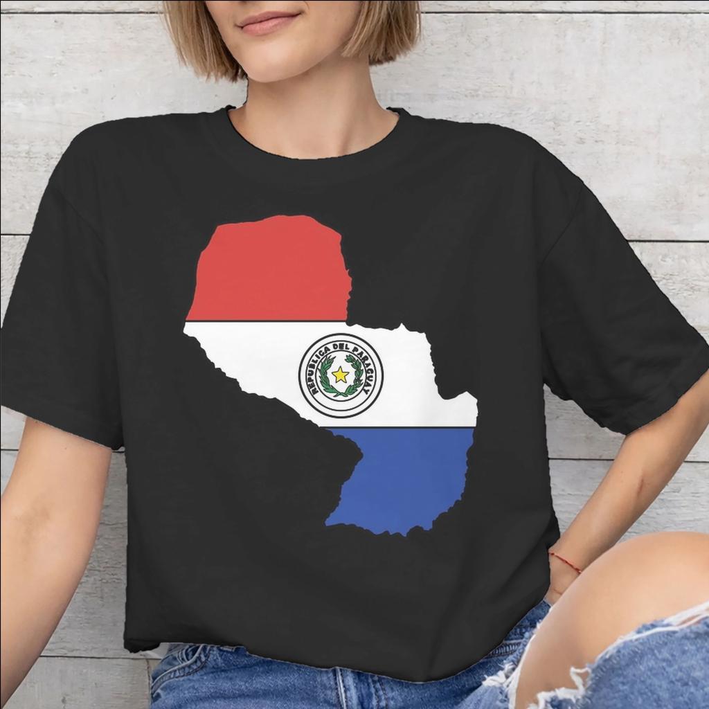 Paraguay Flag Tee Shirt for Unisex Unisex Gift T Shirts Cotton Clothes