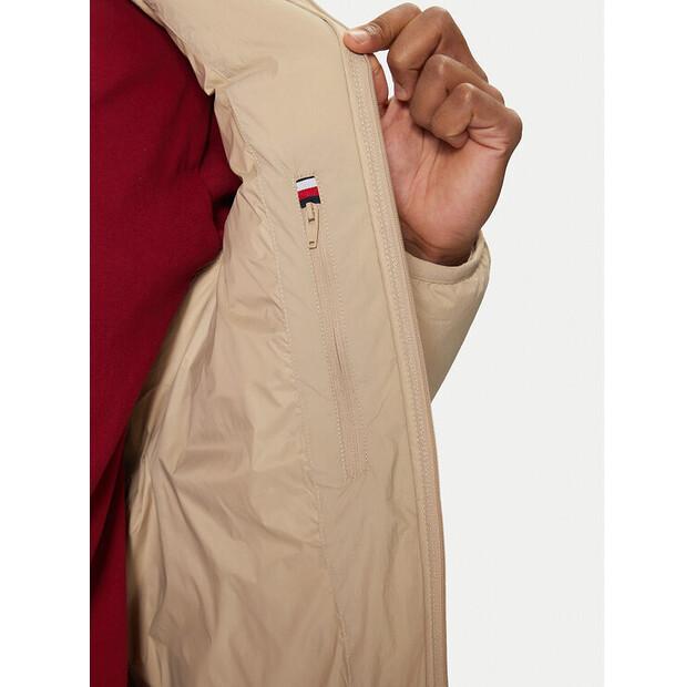 Зимняя куртка Tommy Hilfiger MW0MW37641 бежевого цвета, стандартный крой