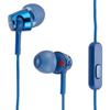 Sony Earphones MDR-EX155AP In-ear Type Remote Control Microphone Blue LI