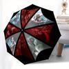 Resident Evil Umbrella Corporation Logo StickerUmbrella, PortableFold Compact Umbrella for Men & Women Gift