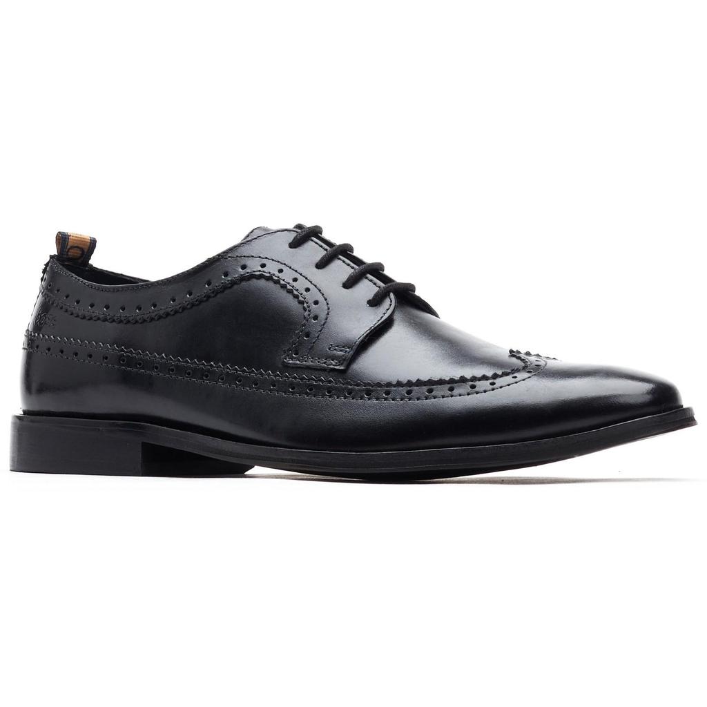 BASE LONDON Men's Havisham Leather Derby Shoes