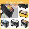 Durable Waterproof Cycling Bike Frame Pannier Bag With Touch Screen Phone Holder