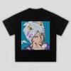 Art Illustration & JOJO V4 Anime Printing T-shirt Men's Clothing Women's 2026 Summer New Harajuku Cotton Short-sleeved T Shirt