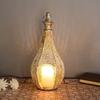 Eisenlaternen Kerzenhalter Schaffen bezaubernde Lichtmuster für Wohnatmosphären im Wohnzimmer
