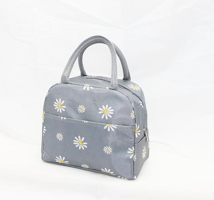 Izolované tašky na oběd Chladicí taška s přední kapsou Box na oběd Obědová taška Pro ženy Muži Dospělí Dívky Práce Turistika Piknik