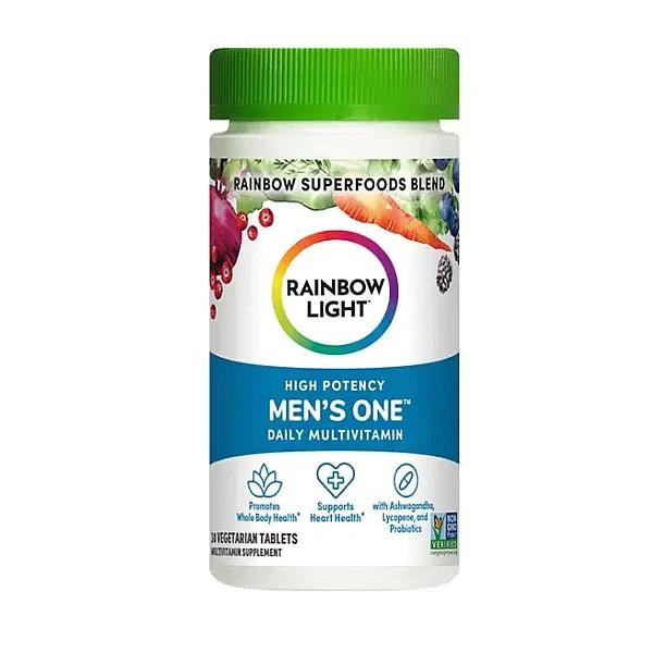 

Rainbow Light - Men s One, vitamins 60 Vegetarian Tablets
