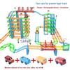 Seven-Layer Electric Train Track Toy: Educational Racing Car Assembly for Kids - Perfect Gift for Boys with Level-Crossing Feature