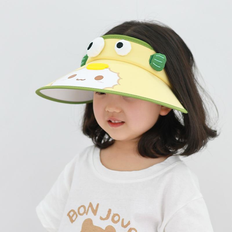 

Новая детская шляпа Детская защита от солнца Цилиндр Летняя шляпа от солнца с большими полями для мальчиков и девочек Детская шляпа от солнца для мальчиков