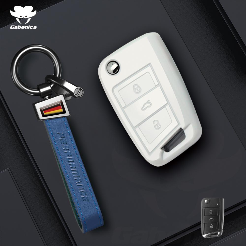 For Vw Volkswagen Polo Golf 4 5 6 7 T5 Mk7 Tiguan Passat B6 B5 Skoda Octavia A5 A7 Seat Leon Fr 2 Ibiza Ateca Car Key Case Cove