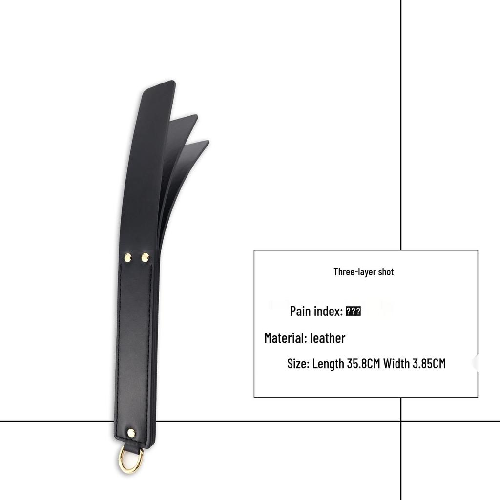 Cat Paw Leather Spanking Paddle Set - BDSM Discipline Whip & Sex Toy for Women