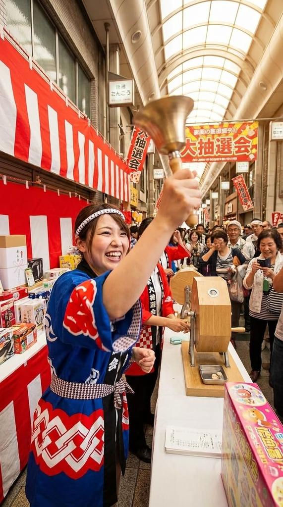 R-STYLE Handbells That Ring Cheerfully, Lottery, Raffle, Grand Prize, Lotto Bell