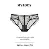 mybody Women's Sweet Mesh Thong Underwear