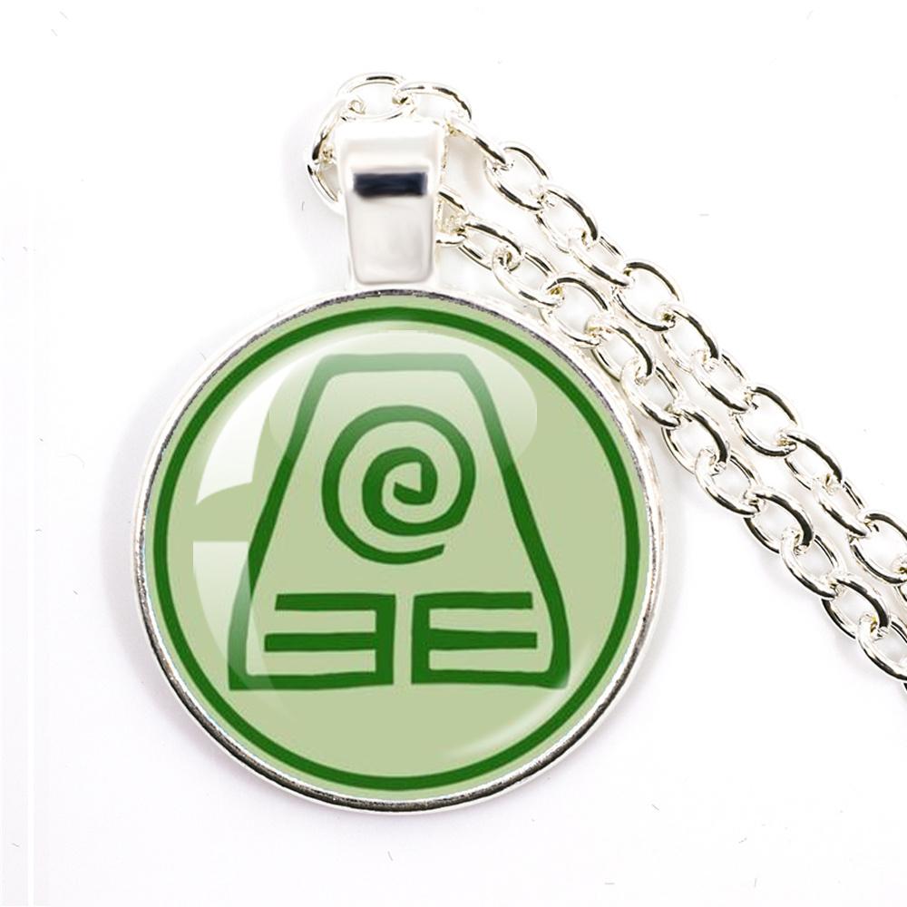 אנימה האוואטר: כשף האוויר האחרון שבט האש והמים יסודות המים אדמה אש ואוויר כיפה זכוכית קבושון שרשרת מתנה