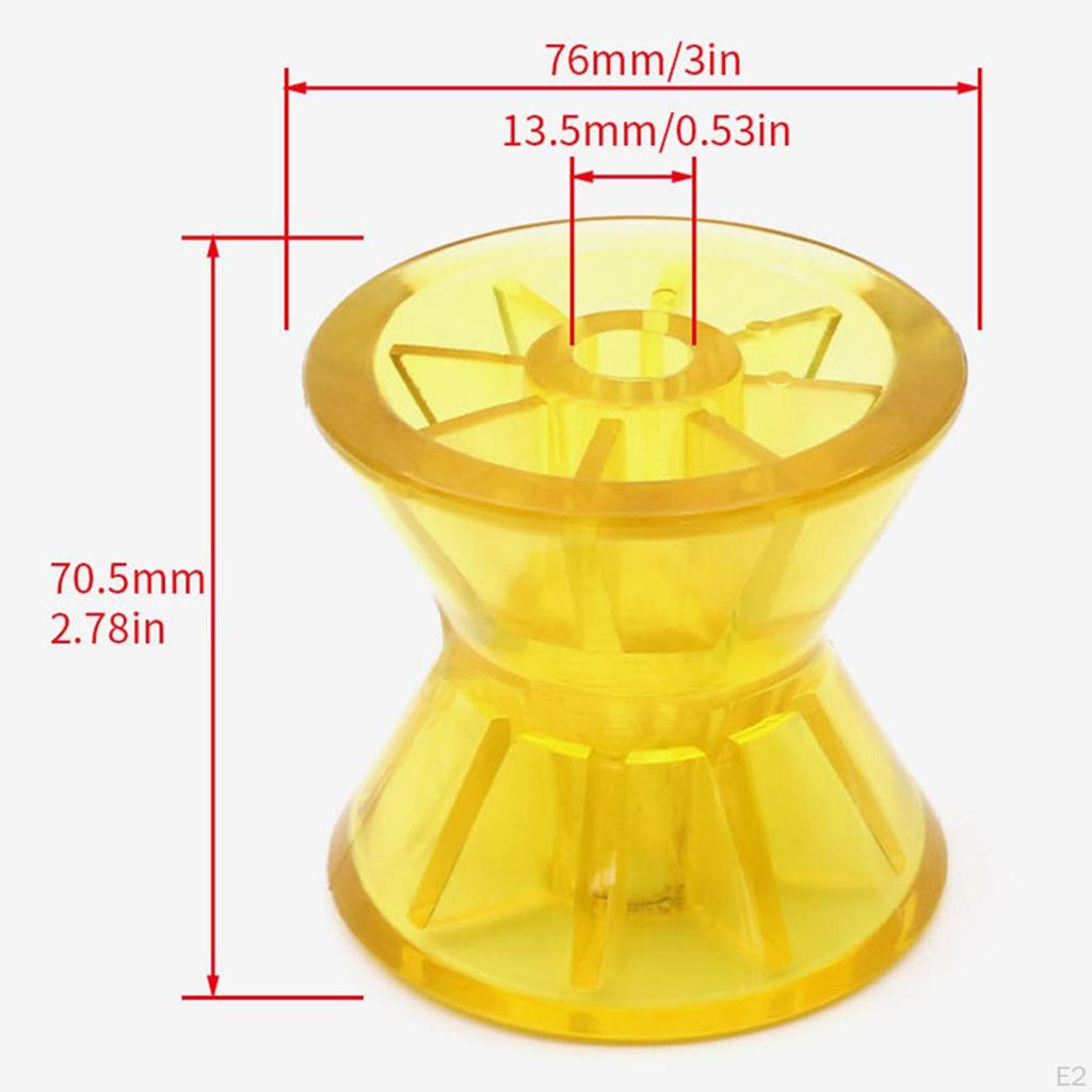 Boat Trailer Bow Stop Marine Tool Supplies Roller Heavy Duty for Ship Docks Warehouses