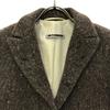 Jil Sander Made In Italy Cashmere Blend Herringbone Pattern Tailored Jacket Women Used