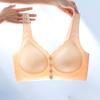 Front-hook Large Size Ultra-thin Breastfeeding Bra with Gathered Breasts and Breathable and Comfortable Wire-free Bra