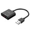 Sound Cards (External) Skt3 Usb External Sound Card For Tablet / Laptop Desktop Audio Black