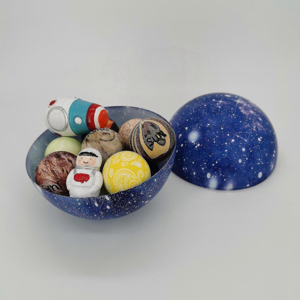 Solar System Cosmos Planet Set Resin Ornaments Kids Learning Game Toys