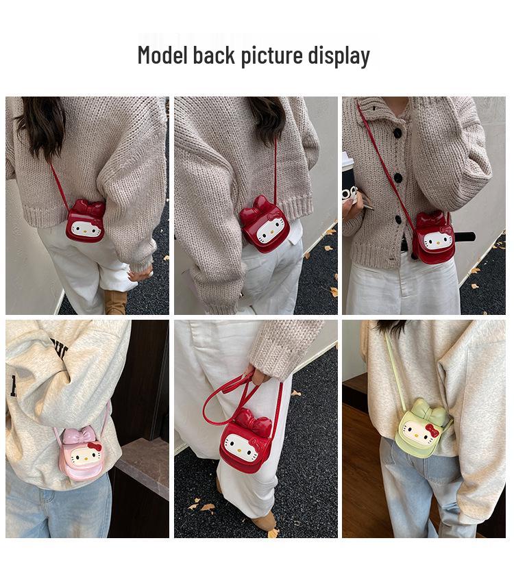 Entzückende Cartoon-Prinzessinnen-Umhängetasche - Mini-Schulterhandtasche für Mädchen