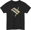 80s 90s Cassette Tape with pencil TShirt vintage music Vintage Unisex Tee