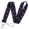 Sun and Moon Phone Lanyard Keyrings ID Card Holder Badge Holder Phone Neck Strap Hanging Rope