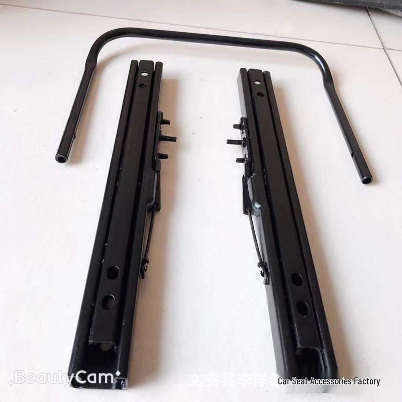 

Двойной замок, салазки для сиденья автомобиля для модифицированного фургона или бизнес-автомобиля Overall Length 385mm, Front 140, Rear 160