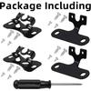 Car Rear Camera Mounting Bracket Kit - Universal Adjustable Vehicle Backup Camera Mount Holder for Reverse Rearview Camera /w 13mm Screw Holes (4