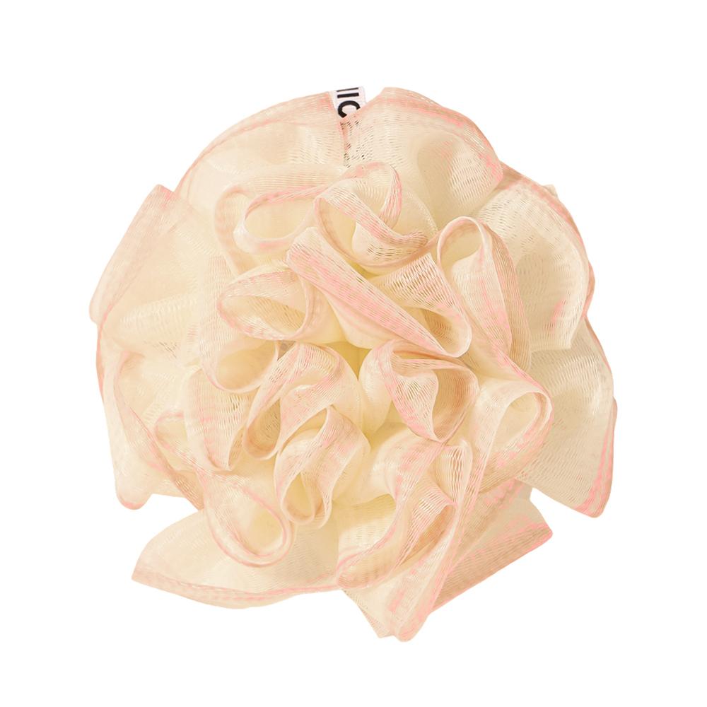 Easy To Clean Personal Care Soap Mesh Pouch Lanyard Bath Puff Fast Foaming Shower Net Bath Flower Scrubbing Bathroom Accessories