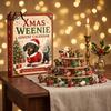 Holiday Countdown Box 2026 Christmas Dachshund Advent Calendar, 3D Collectible Ornament Set Halloween Calendar with 24 Mini Dog Figures, Gift for Kids